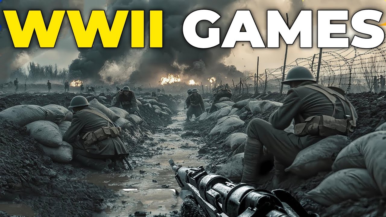 ТОП-10 лучших игр о Второй мировой войне, в которые вы ОБЯЗАТЕЛЬНО должны сыграть | Лучшие военны...