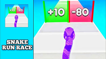 Snake Run Race - All Levels Gameplay Walkthrough (Android, iOS) @KLSKINBOX
