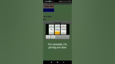 Age Calculator App Tutorial