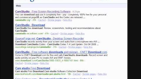 How To Download CamStudio (Screen Recorder) For Free