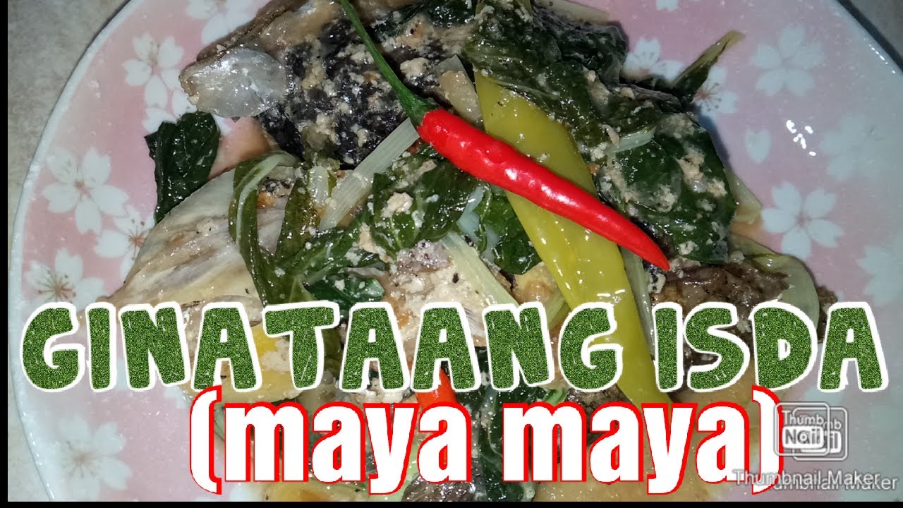 How To Cook Ginataang Isda Maya Maya Easy To Cook Youtube