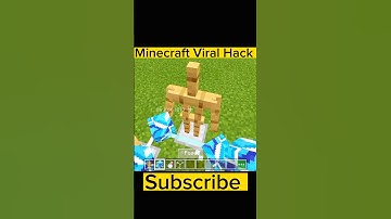 MINECRAFT VIRAL HACK #viral #shorts #short #status #hacker #technogamerz #minecraft