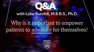 Empowering patients with ACHD, Dr. Luke Burchill, Mayo Clinic