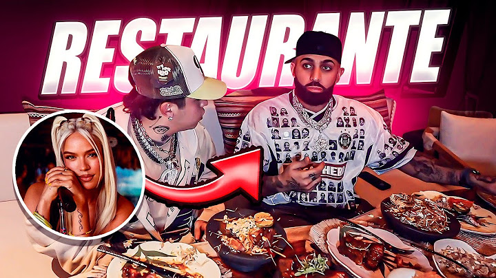 CENANDO EN EL RESTAURANTE DE KAROL G CON ELADIO CARRION | WESTCOL