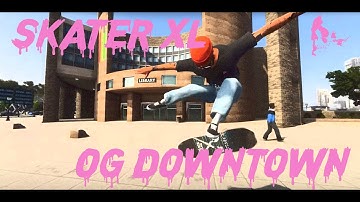 SkaterXL - Realistic Stats in SkaterXL [DawgVinci XXL Mod 3] - Jean-Olive OG Downtown Day-Sunset