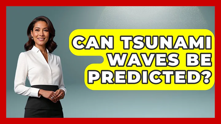 Can Tsunami Waves Be Predicted? - Weather Watchdog