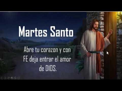 PODEROSA ORACIÓN PARA EL MARTES SANTO: FELIZ SEMANA SANTA 2024 - YouTube