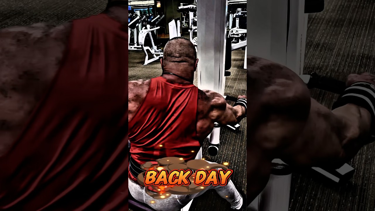 BACK DAY MOTIVATION #motivation #workout #muscle #exercise