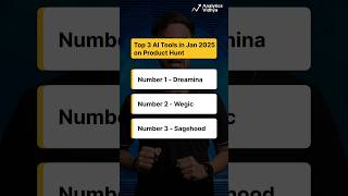 Top 3 AI Products on Product Hunt in January 2025! 🚀 #ai #2025
