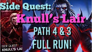 MCOC - Side Quest: Knull’s Lair - Week 2 - Path 4 and 3 - Full Run