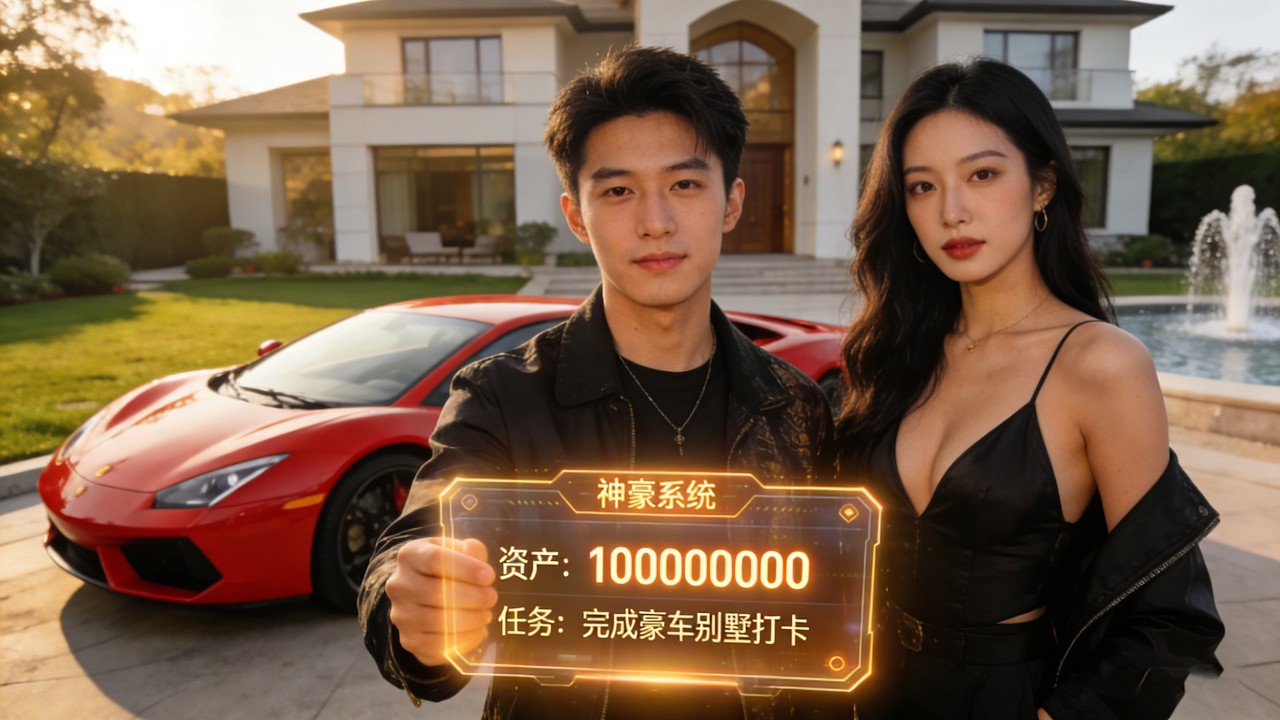 [Multi SUB] （全集）他因为穷不敢回家，激活日常神豪系统！做开心事就发钱，置豪车买奢侈品返乡，打脸前女友震慑村霸，带全村致富！#最火短剧推荐 #短剧全集 #精彩大陆短剧