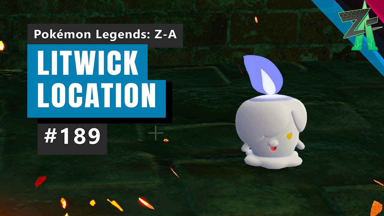 Как получить Литвика в Pokemon Legends Z A