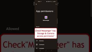 How to Fix FB Messenger - Can't Access Photos. FB Messenger. screenshot 5