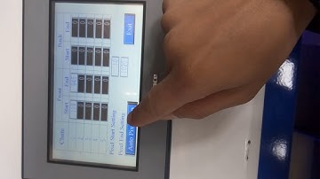color sorter  parameter setting video