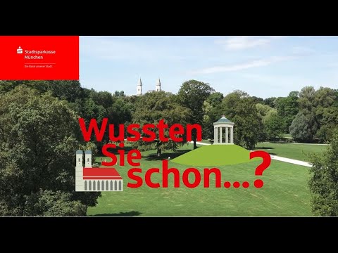 Video: Besuchen Sie den Englischen Garten Münchens