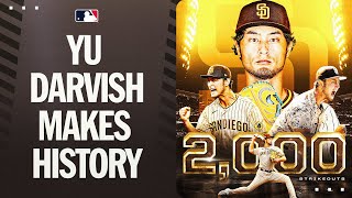 2,000 CAREER MLB STRIKEOUTS FOR YU DARVISH! 👏 | ダルビッシュ有ハイライト