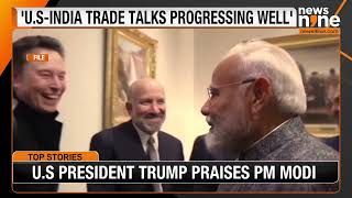 Information Trump Calls Modi Very Smart, Signals Optimism on India-US Tariff Talks | News9 News