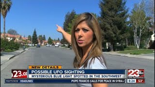 UFO Sighted in Bakersfield, California | 5 Apr 2015