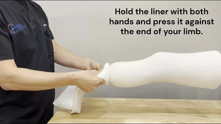 How to Put On a Prosthetic Liner - Below Knee - Locking