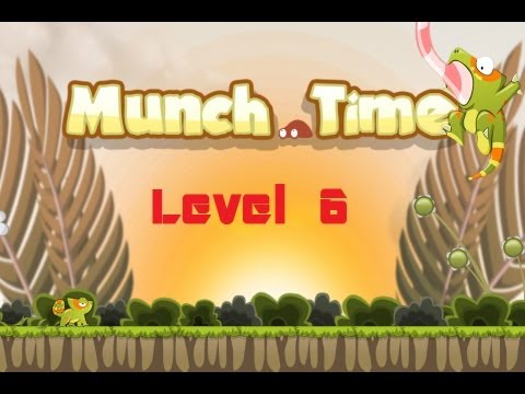 Munch Time The Terrarium Level 6 All Three Star Прохождение Munch Time все три звезды