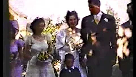 Wedding of Melvin and Elizabeth Holben