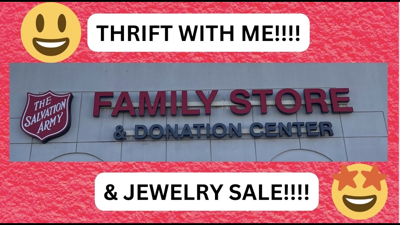 SALVATION ARMY JEWELRY HAUL AND SALE!!! YouTube