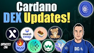 Cardano Dex Updates - AXO Launch Postponed, Genius Yield Farming, Min Burn + More