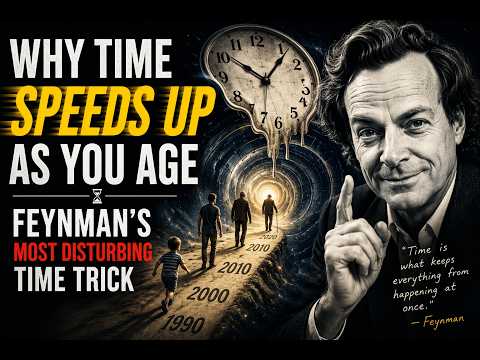 Why Time Speeds Up As You Age — Feynman's Most Disturbing Time Trick