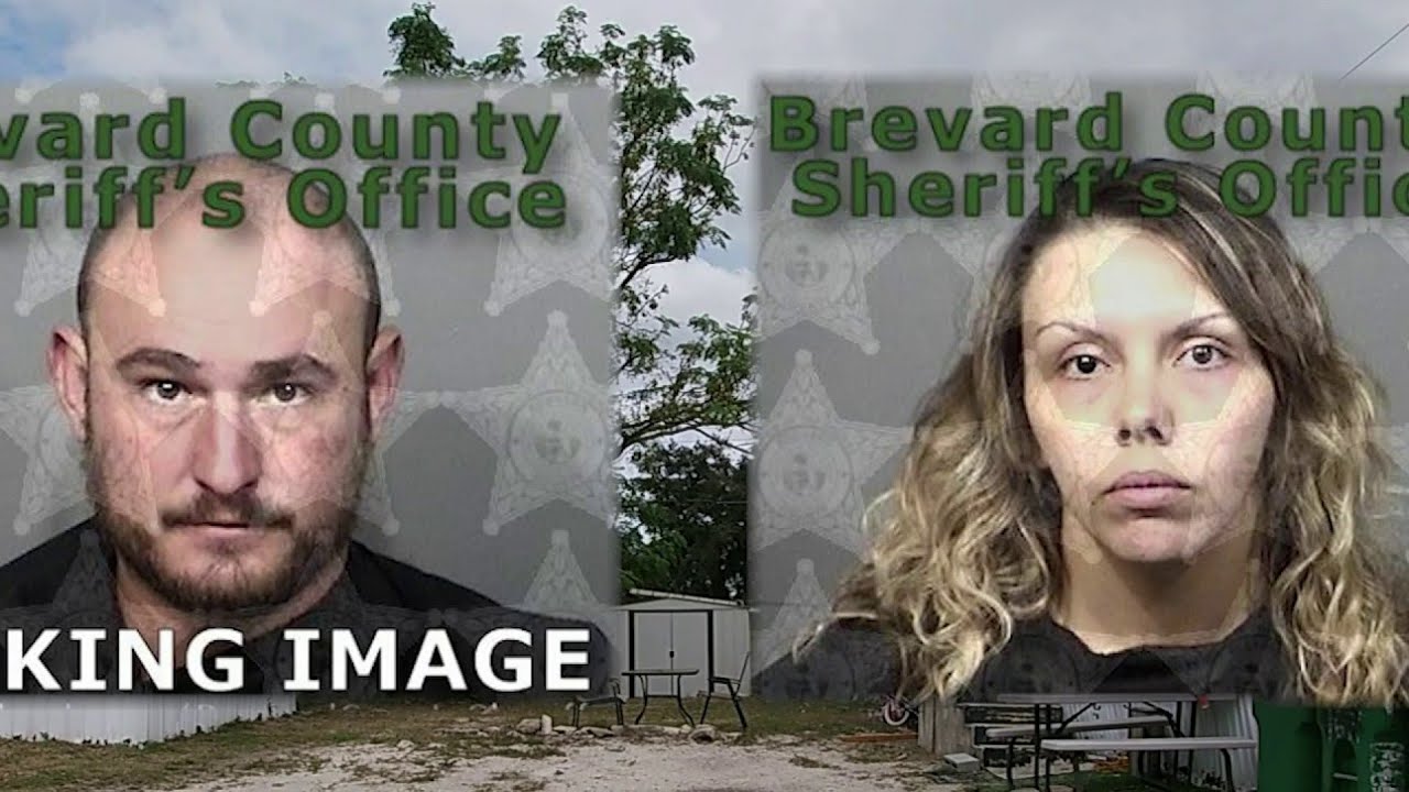 newspaper mockup Brevard couple arrested on child abuse charges