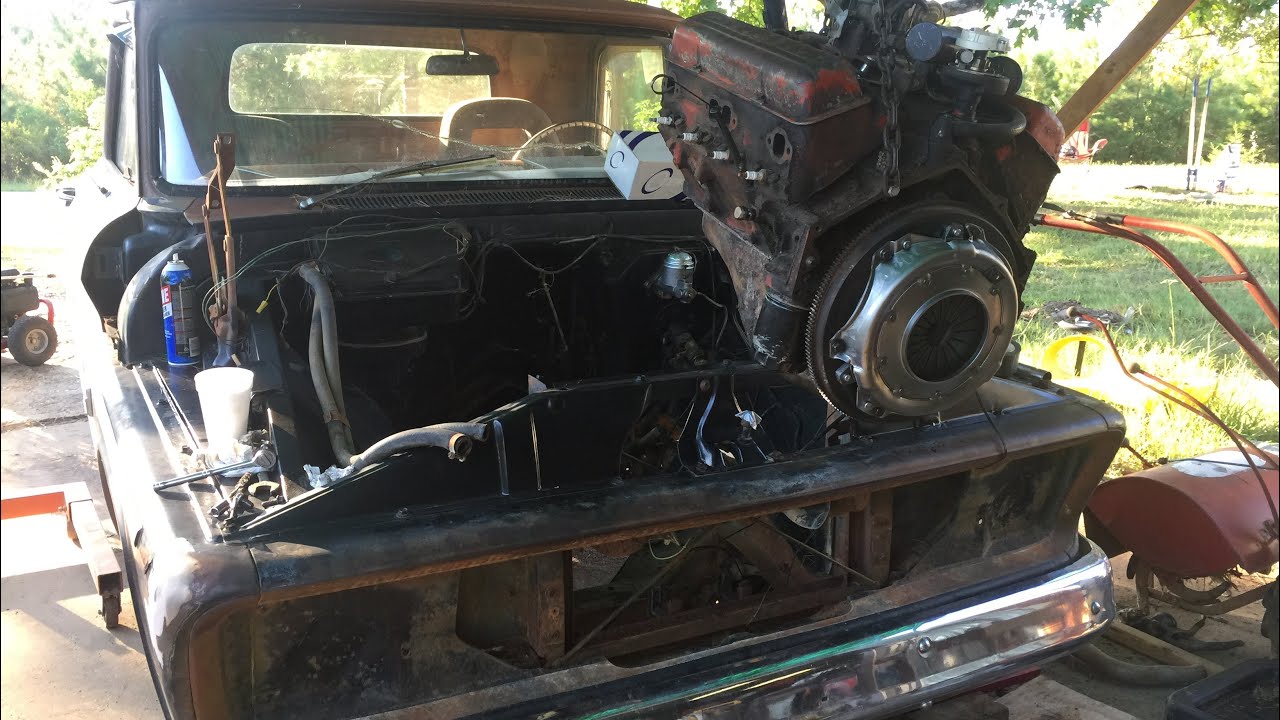 1966 Chevy C10 Truck Restoration (part 2) YouTube