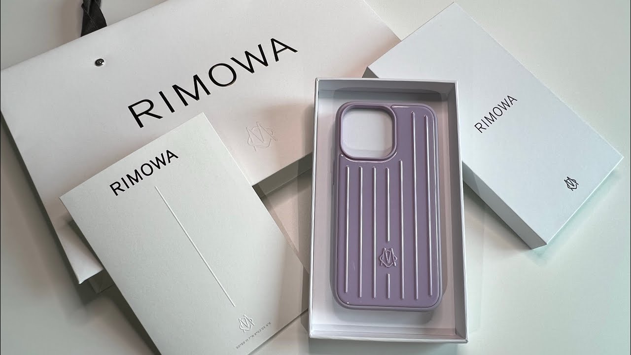 RIMOWA IPhone 13 Pro Case - Polycarbonate Lavender Unboxing  @Lux_Tech,@RIMOWA1898,@Apple