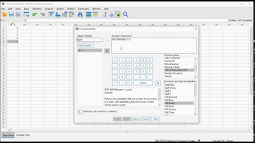 SPSS - Binomial Distribution