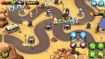 Alien Creeps TD - Level 15-Quadrivium - Spec Ops