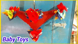 बच्चे के खिलौने के लिए मुर्गा बनाना / How To Make A Baby Toys