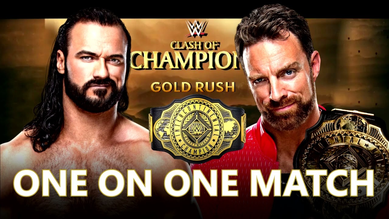 WWE 2K22 Universe Mode: Clash Of Champions Full MatchCard