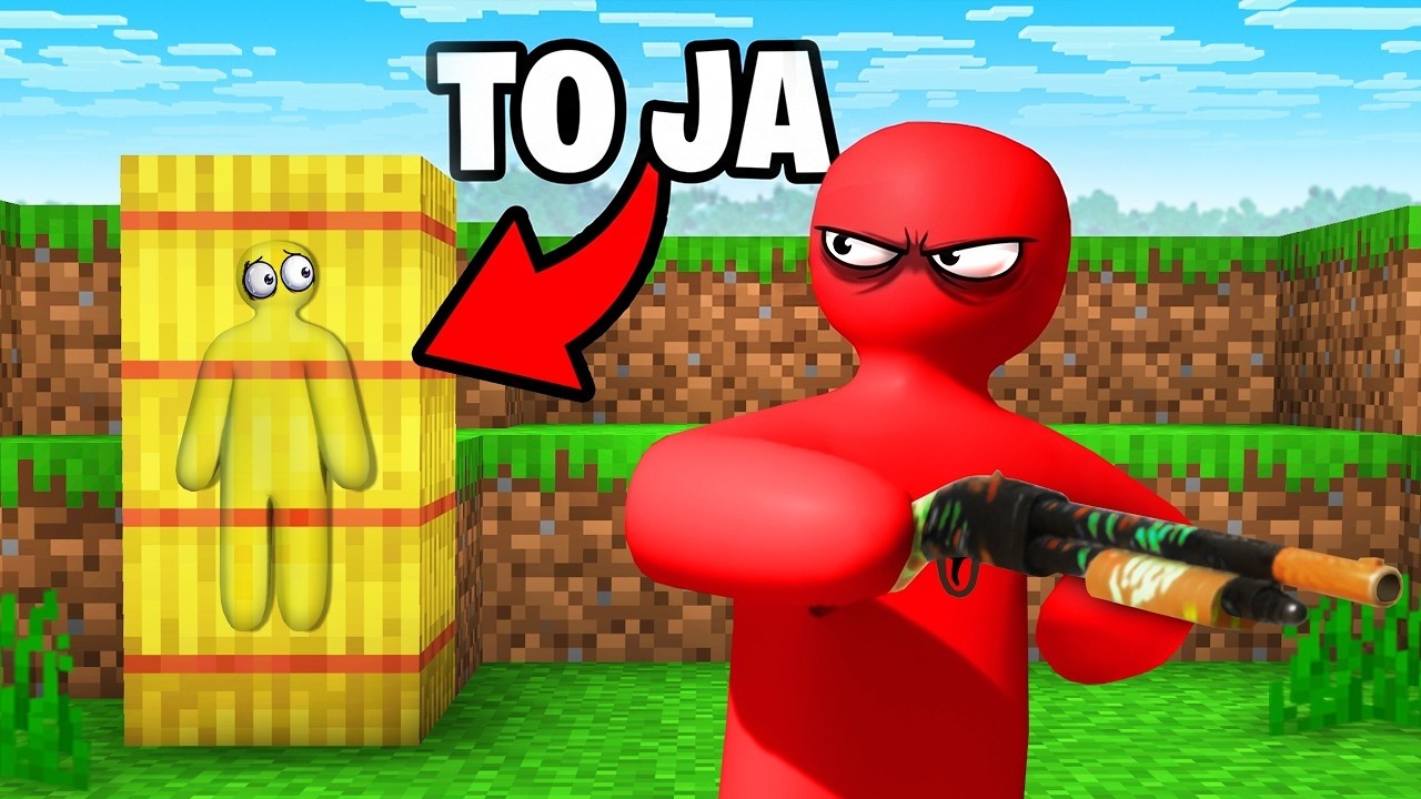 MALOWANY CHOWANY W MINECRAFT!