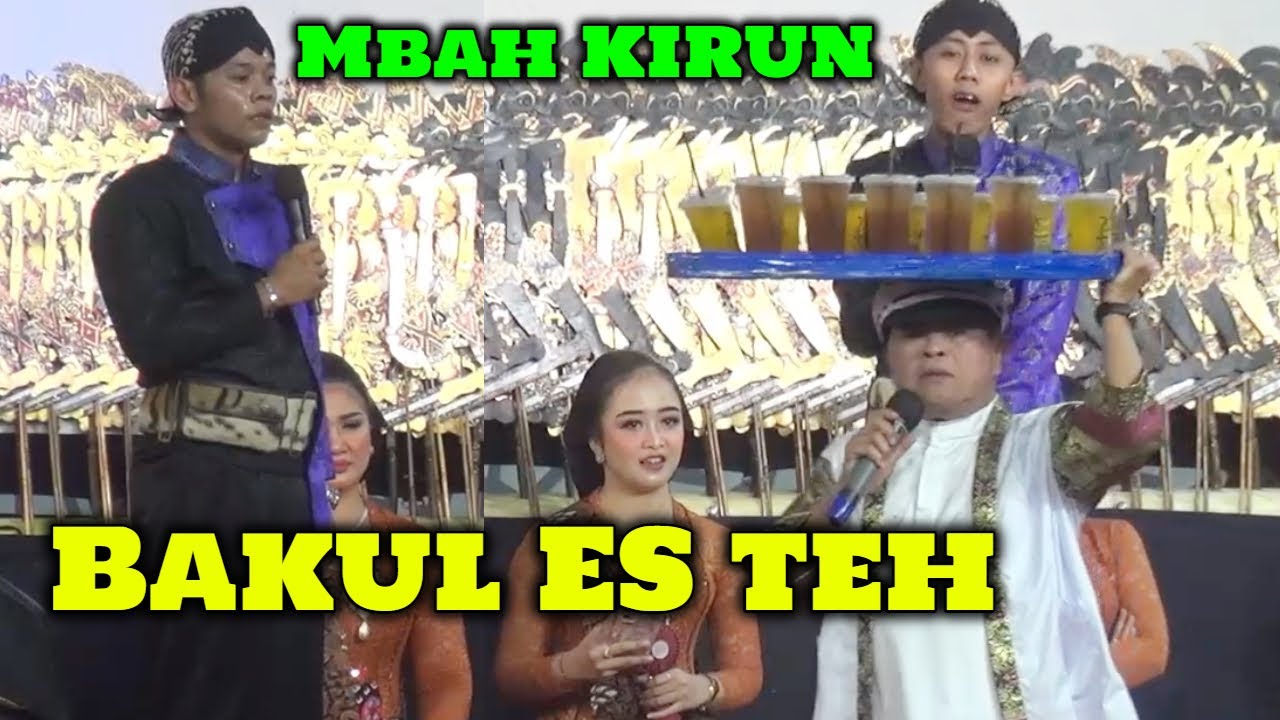 ES TEH Mbah Kirun Bakul Es Teh Cak Percil Kirun