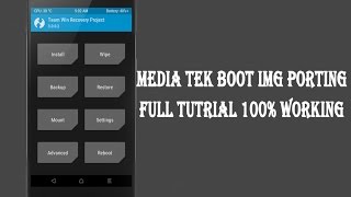 How to port MTK Boot Img (Kernel) Using PC