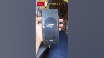 Samsung A52 logo hang how to solution? #samsunga525g #logo #hang