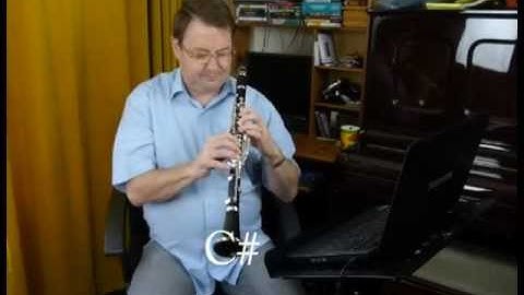 Clarinet Lesson Playing C Sharp   CCGd1L10C#
