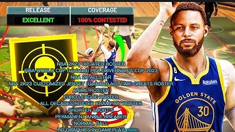 NBA2K20 TO 2K23 UPDATED ROSTER with ankle breaker and never missed a shot NO PASSWORD DIRECT INSTALL