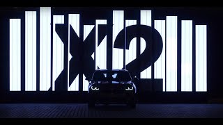 Installation for multimedia presentation BMW X2