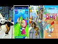 Kung Fu Panda vs Masha And The Bear vs Madagascar vs Tom and Jerry Tiles hop
