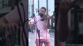 The Trap Violinist Goes Crazy On The 3Rd Street Promenade In Santa Monica