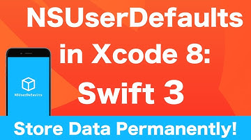 NSUserDefaults in Xcode: Swift 3 Tutorial