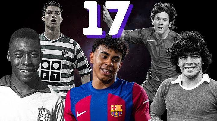LAMINE YAMAL A LOS 17 AÑOS ¿ALGUIEN COMPARABLE A SU EDAD? PELÉ, MARADONA, MESSI, CRISTIANO..ANÁLISIS
