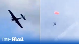 Ukraine uses Yak-52 propeller planes to shoot down Russian drones by Daily Mail 34,744 views 1 day ago 1 minute, 52 seconds