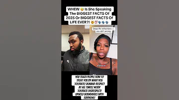 YOU Teach People How To Treat YOU By What YOU Tolerate DEMAND RESPECT At ALL Times BIG FACTS REAL 