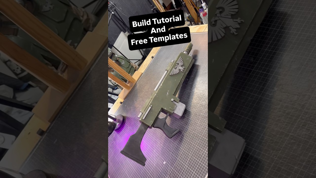 Cadian Cosplay Weapon Tutorial Coming Soon #cosplay #warhammer40k #warhammer40kcosplay