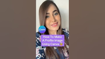 Easy Canva Tutorial - How To Make A Profile Picture For Social Media Using Canva 😎